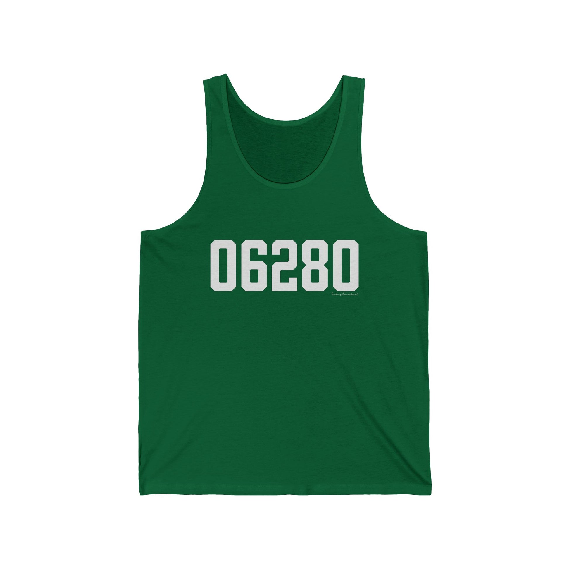 06280 - Windham CT Zip Code // windham unisex  tank top // finding connecticut 