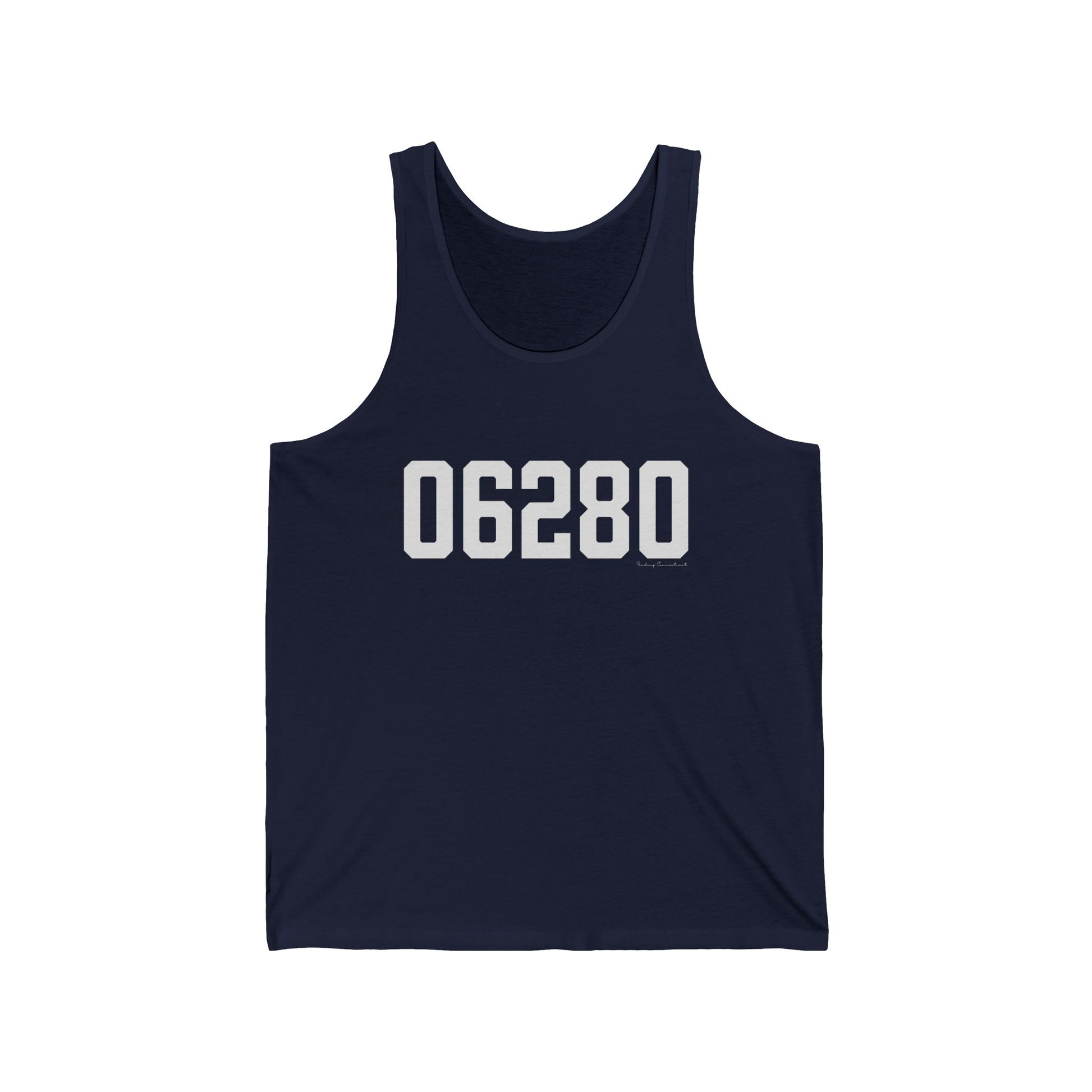 06280 - Windham CT Zip Code // windham unisex  tank top // finding connecticut 