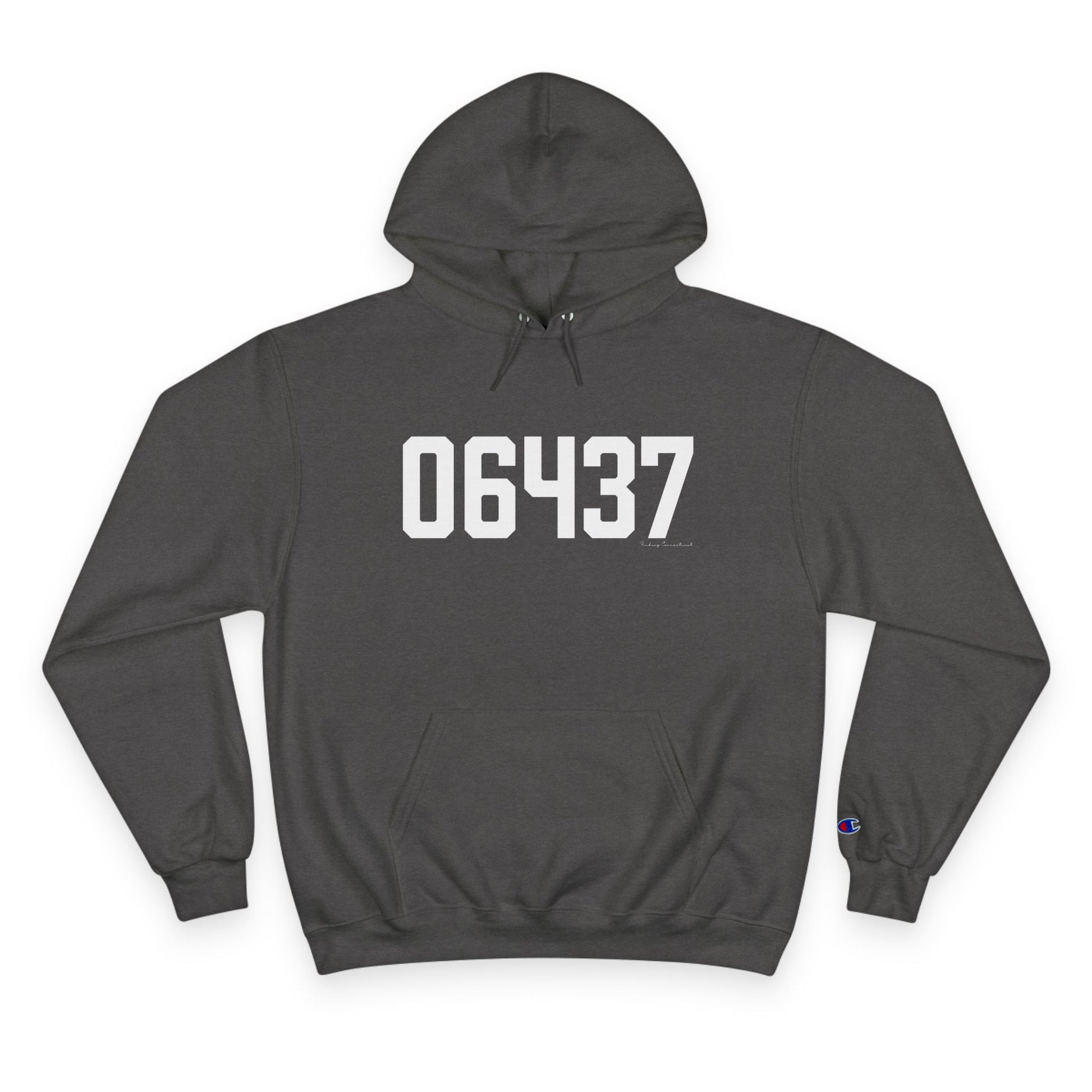 06437 - Guilford CT Zip Code // Guilford CT unisex champion hoodie sweatshirt / Finding Connecticut 