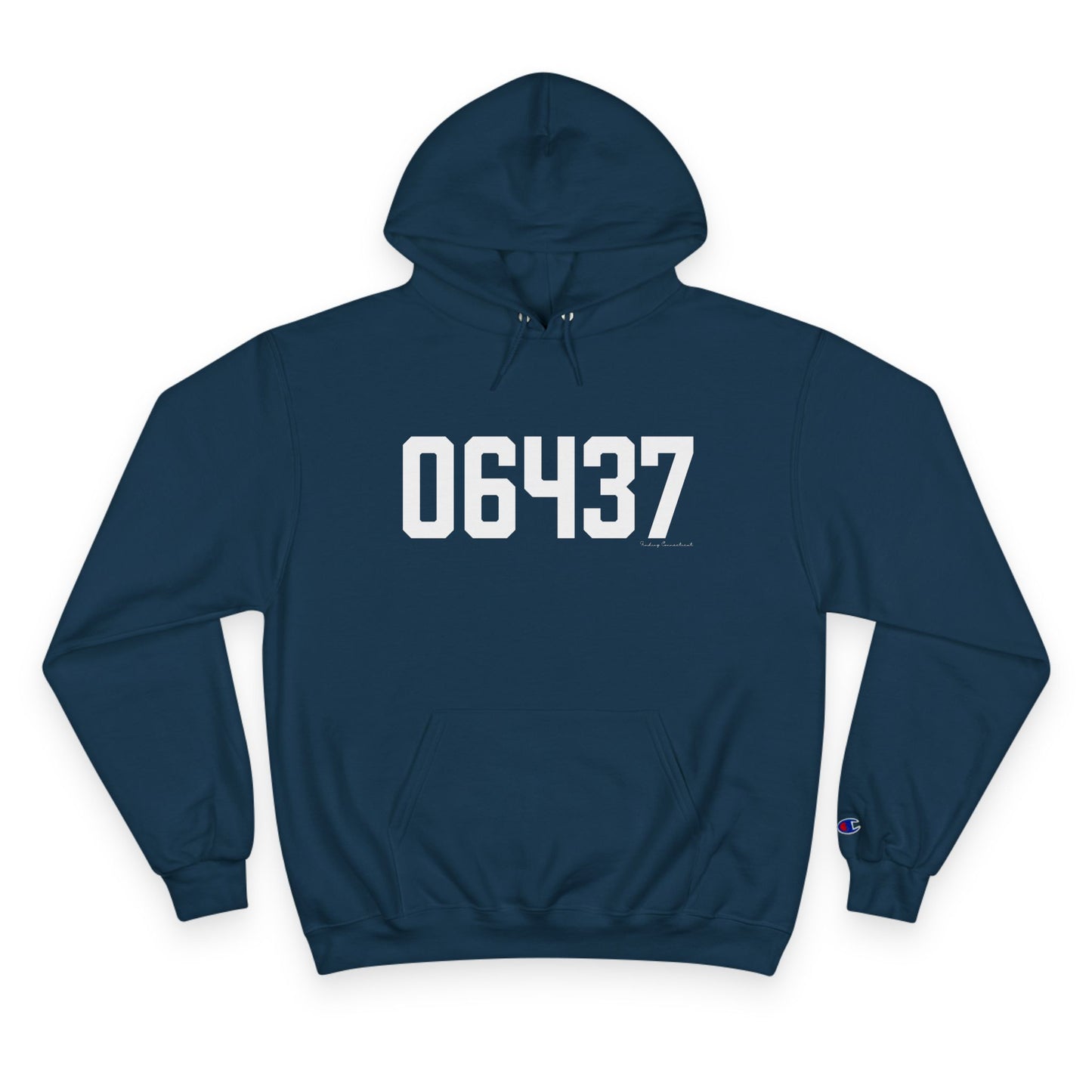 06437 - Guilford CT Zip Code // Guilford CT unisex champion hoodie sweatshirt / Finding Connecticut 