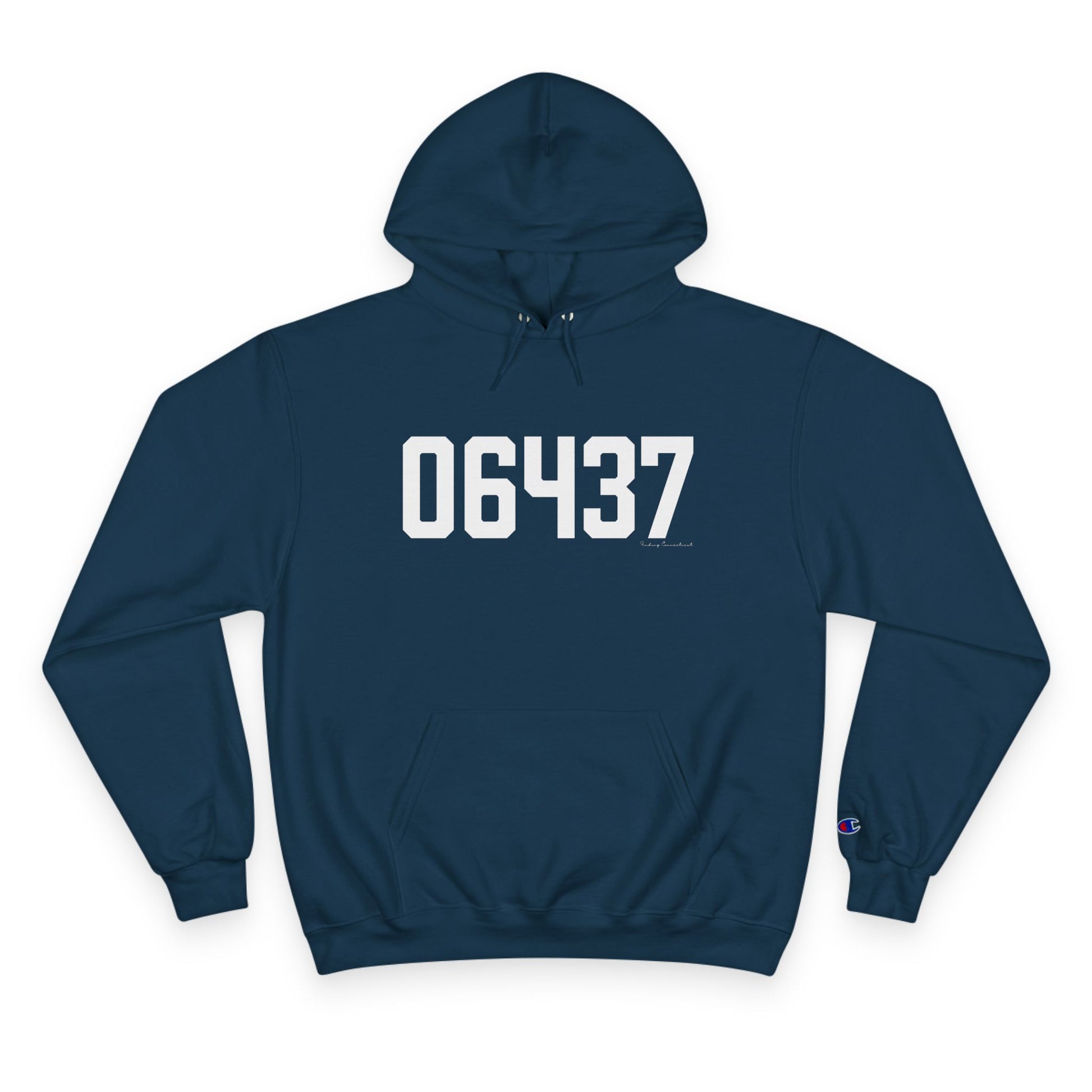 06437 - Guilford CT Zip Code // Guilford CT unisex champion hoodie sweatshirt / Finding Connecticut 
