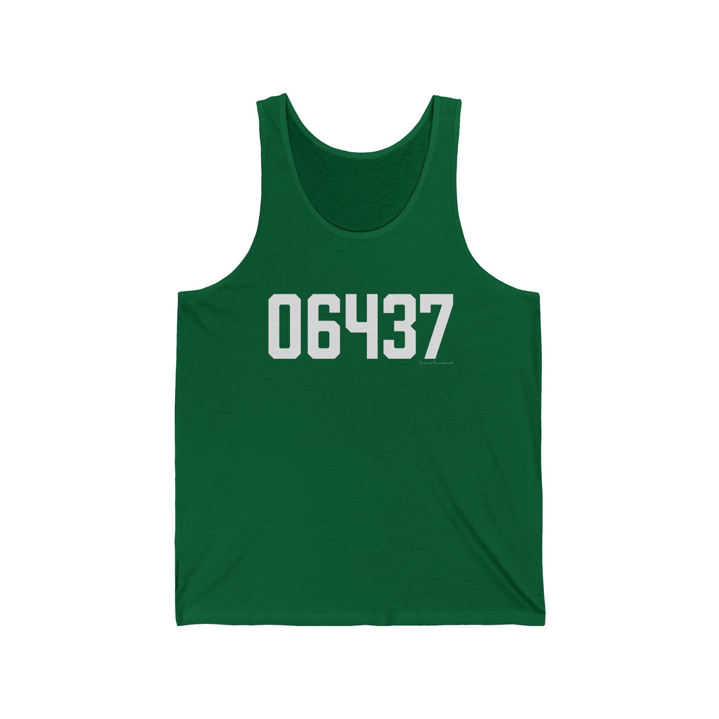 06437 - Guilford CT Zip Code // Guilford CT unisex tank top shirt  / Finding Connecticut 