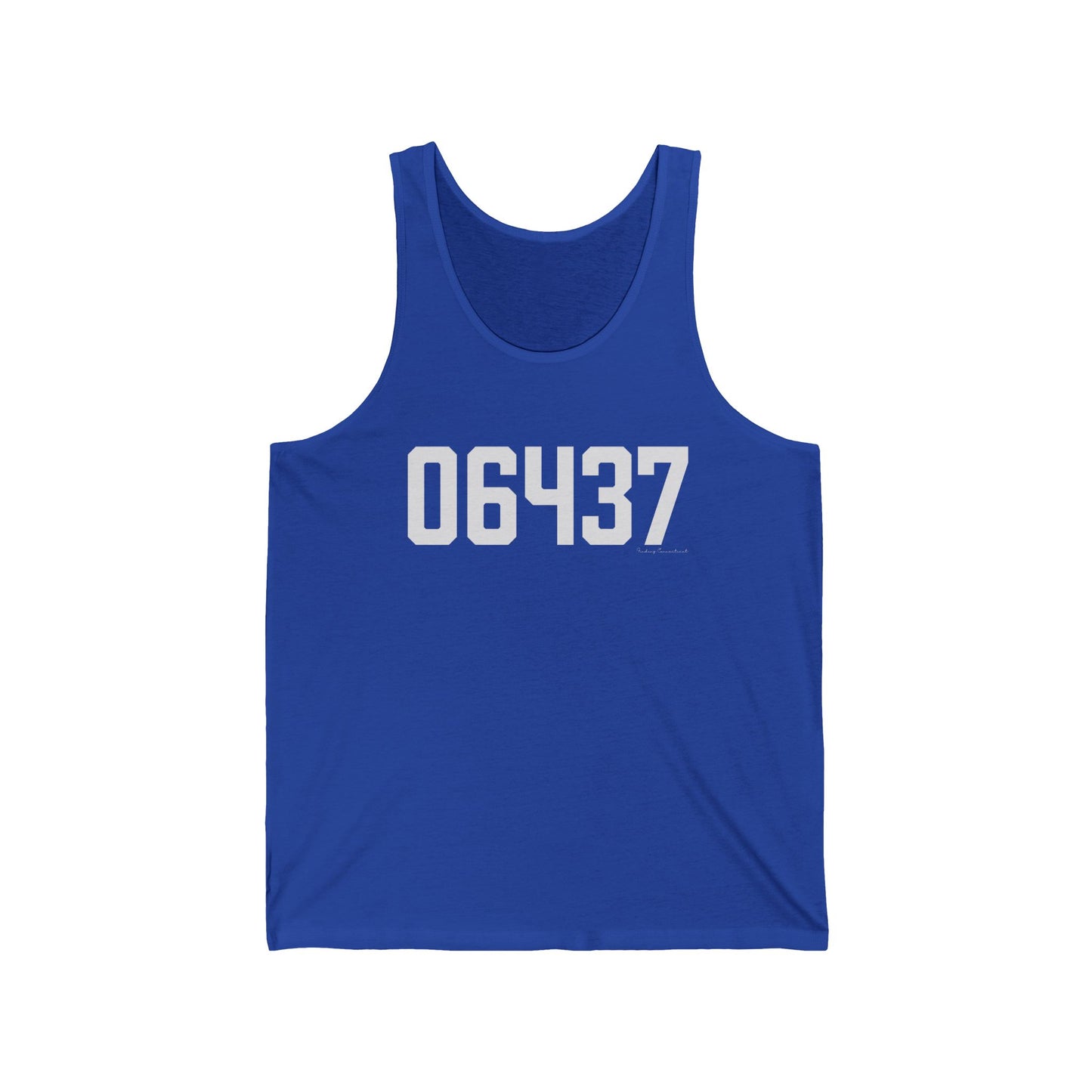 06437 - Guilford CT Zip Code // Guilford CT unisex tank top shirt  / Finding Connecticut 