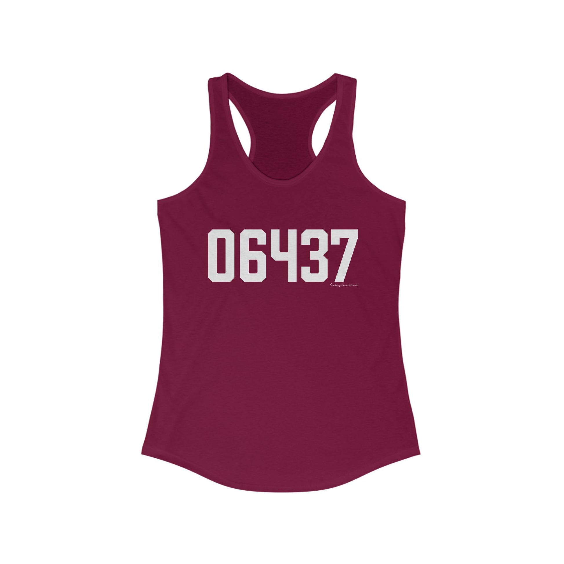 06437 - Guilford CT Zip Code // Guilford CT womens tank top shirt // Finding Connecticut 