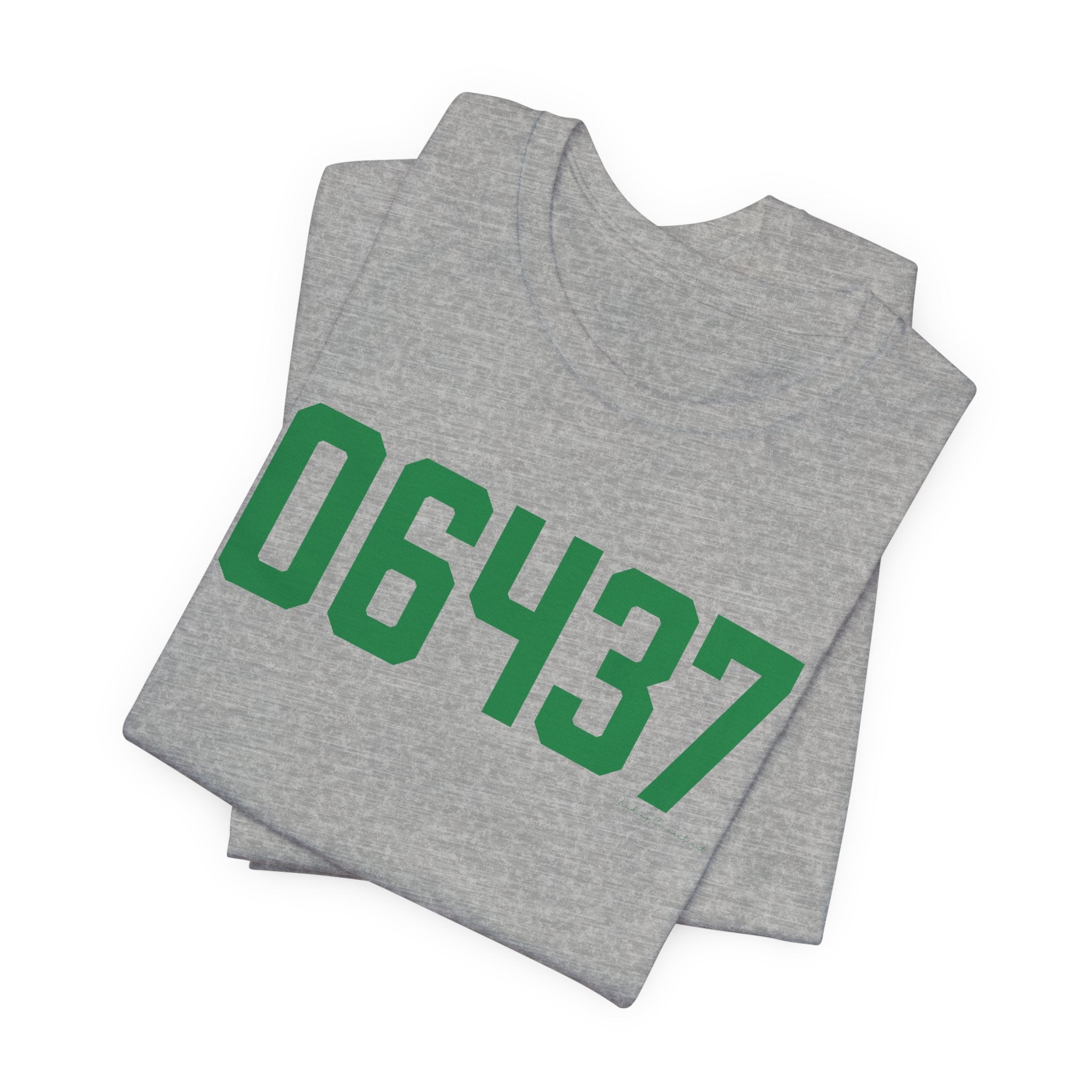 06437 - Guilford Connecticut Zip Code Unisex Jersey Short Sleeve T