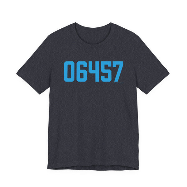06457 Middletown Connecticut Zip Code Unisex Jersey Short Sleeve T-Shirt