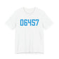 06457 Middletown Connecticut Zip Code Unisex Jersey Short Sleeve T-Shirt