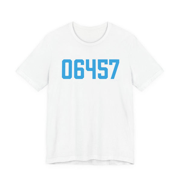 06457 Middletown Connecticut Zip Code Unisex Jersey Short Sleeve T-Shirt