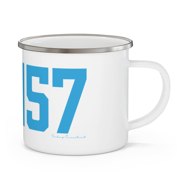 06457 Middletown Connecticut Zip Code camping mug // middletown connecticut mugs, gifts and merch // finding connecticut 