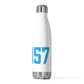 06457 Middletown Connecticut Zip Code water bottle // middletown connecticut drinkware, gifts and merch // finding connecticut 