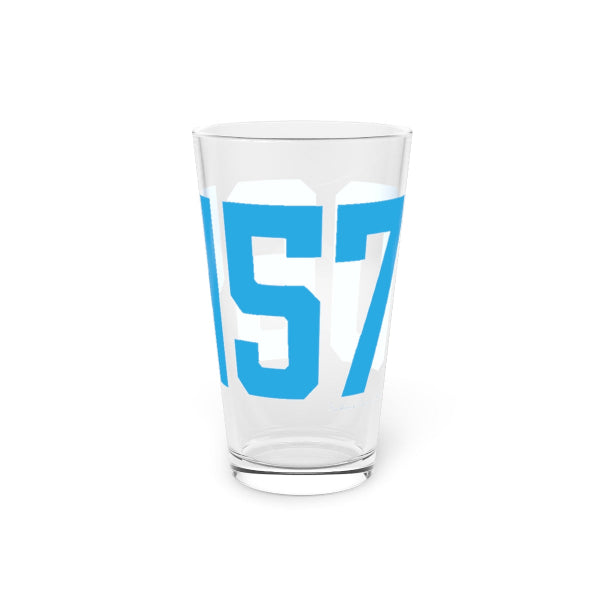 06457  Middletown Connecticut zip code pint glass drinkware // middletown Connecticut gifts and merch // finding connecticut 