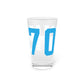 06457  Middletown Connecticut zip code pint glass drinkware // middletown Connecticut gifts and merch // finding connecticut 