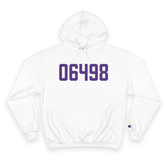 06498 Westbrook Connecticut zip code champion hoodie sweatshirt - Westbrook Connecticut gifts and merch by Finding Connecticut 