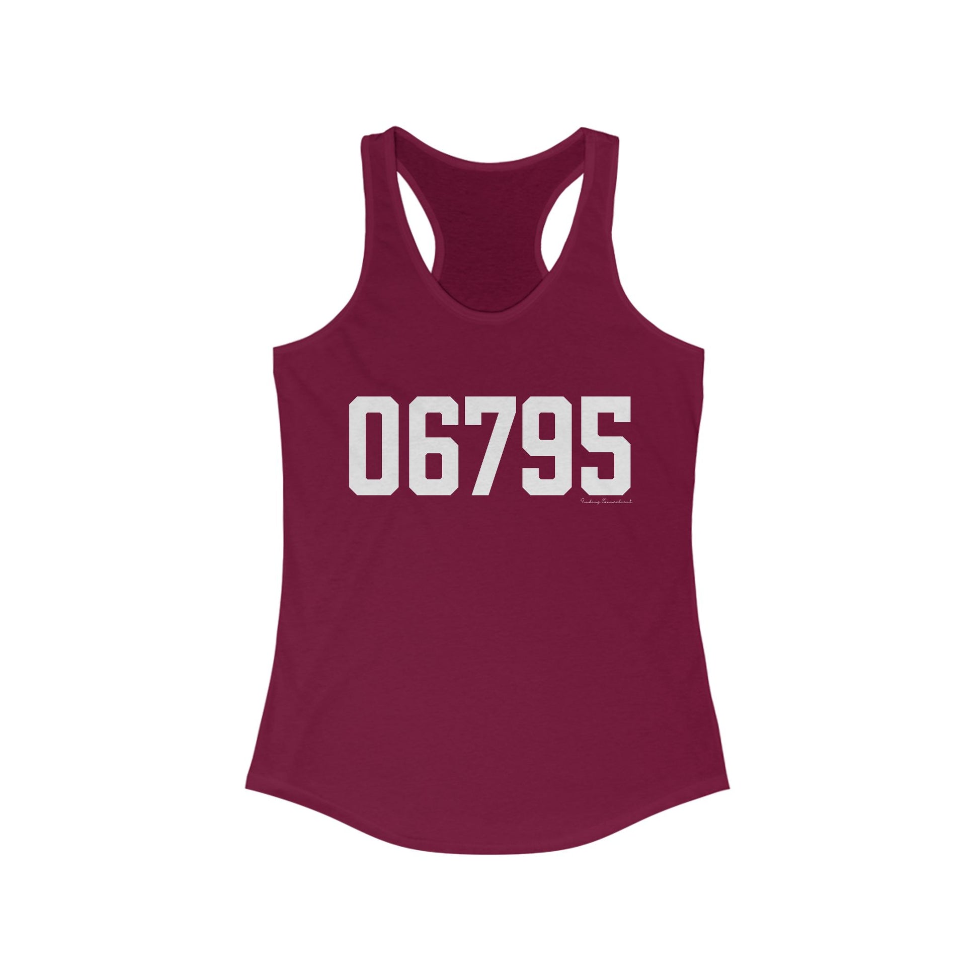 06795 - Watertown CT Zip Code // Watertown CT womens tank top shirt // Finding Connecticut 