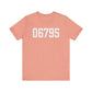 06795 - Watertown CT Zip Code // watertown CT unisex t shirt // finding connecticut 
