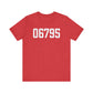 06795 - Watertown CT Zip Code // watertown CT unisex t shirt // finding connecticut 