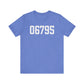 06795 - Watertown CT Zip Code // watertown CT unisex t shirt // finding connecticut 