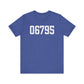 06795 - Watertown CT Zip Code // watertown CT unisex t shirt // finding connecticut 