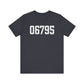 06795 - Watertown CT Zip Code // watertown CT unisex t shirt // finding connecticut 