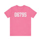 06795 - Watertown CT Zip Code // watertown CT unisex t shirt // finding connecticut 
