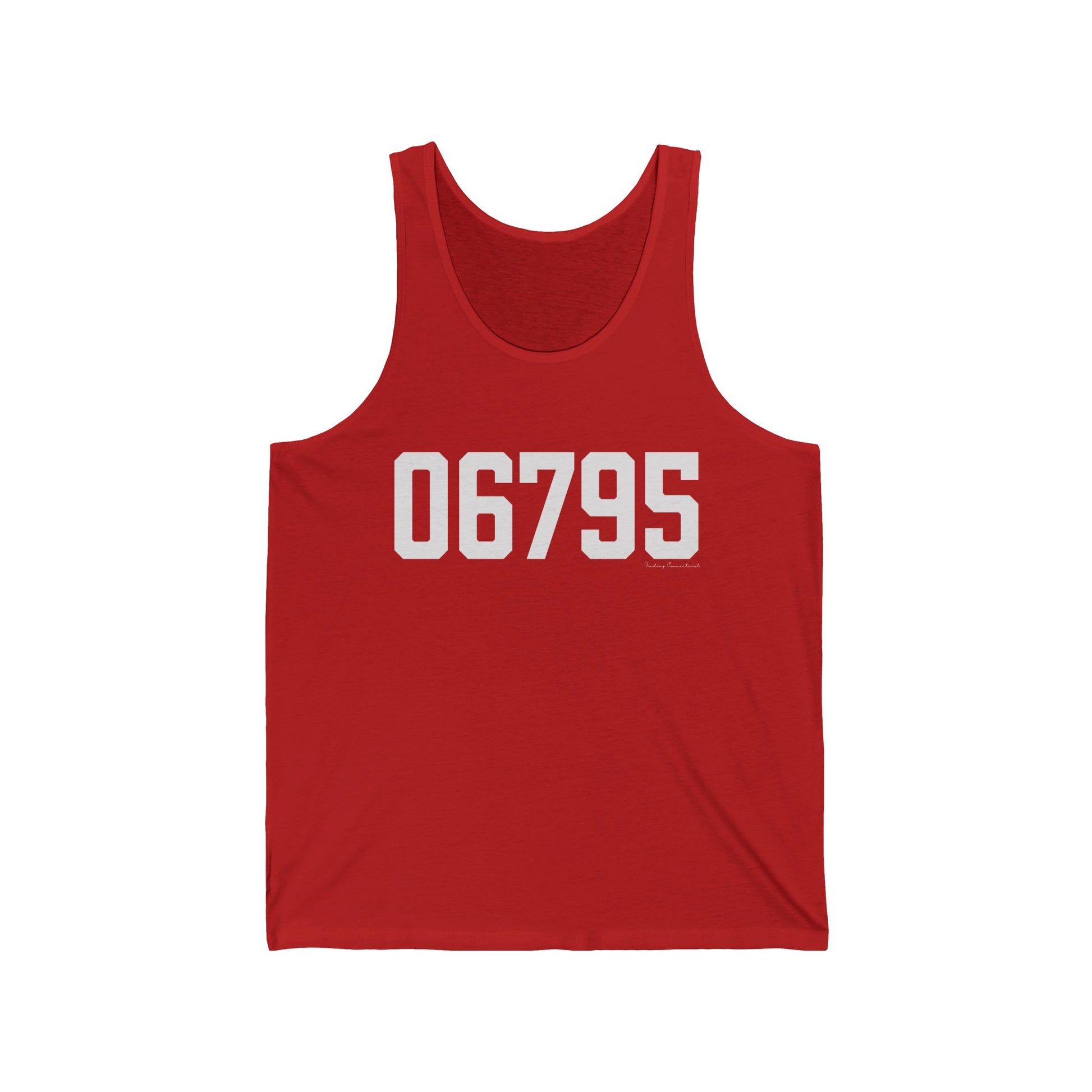 06795 - Watertown CT Zip Code // watertown CT unisex tank top shirts // finding connecticut 