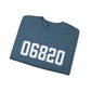06820 - Darien CT Zip Code // Darien CT unisex sweatshirts // finding connecticut 