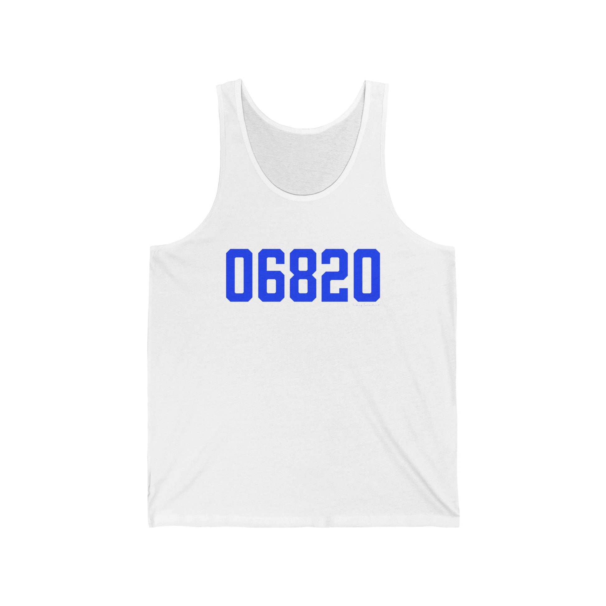 06820 - Darien Connecticut Zip Code // darien connecticut unisex tank top // finding connecticut 