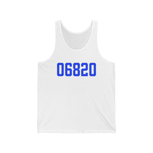 06820 - Darien Connecticut Zip Code // darien connecticut unisex tank top // finding connecticut 