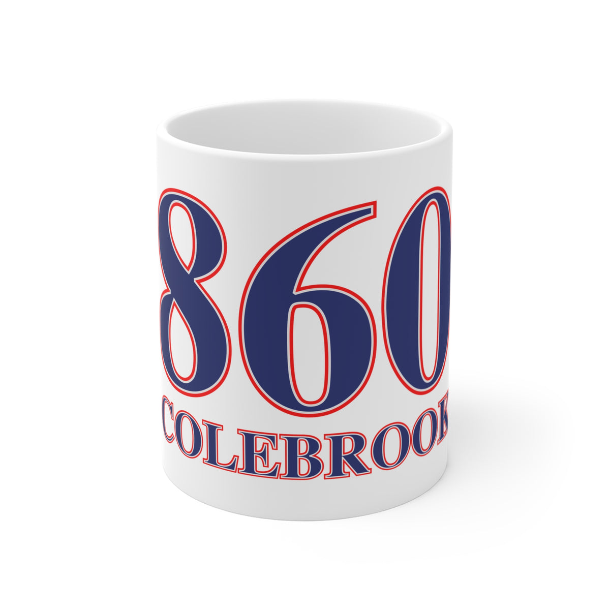 Colebrook  Red, White & Blue Mug 11oz
