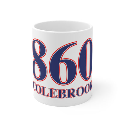 Colebrook  Red, White & Blue Mug 11oz