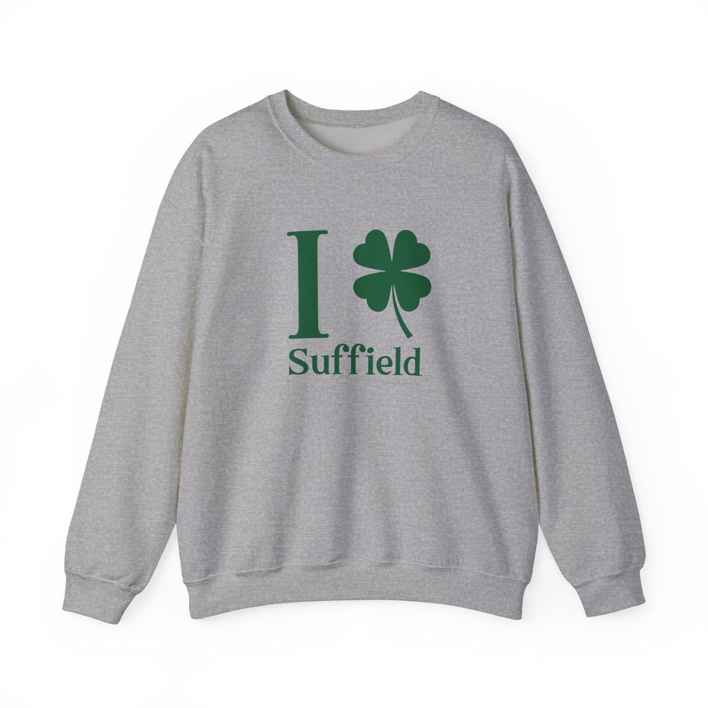 I Clover Suffield Unisex Heavy Blend™ Crewneck Sweatshirt