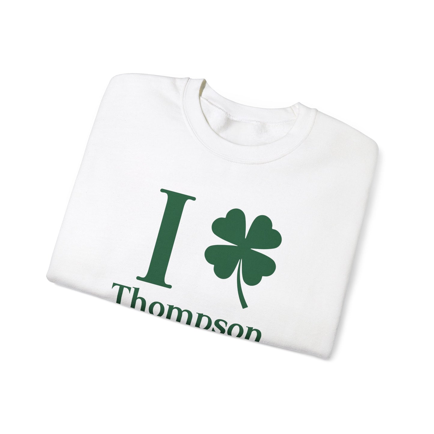 I Clover Thompson  Unisex Heavy Blend™ Crewneck Sweatshirt