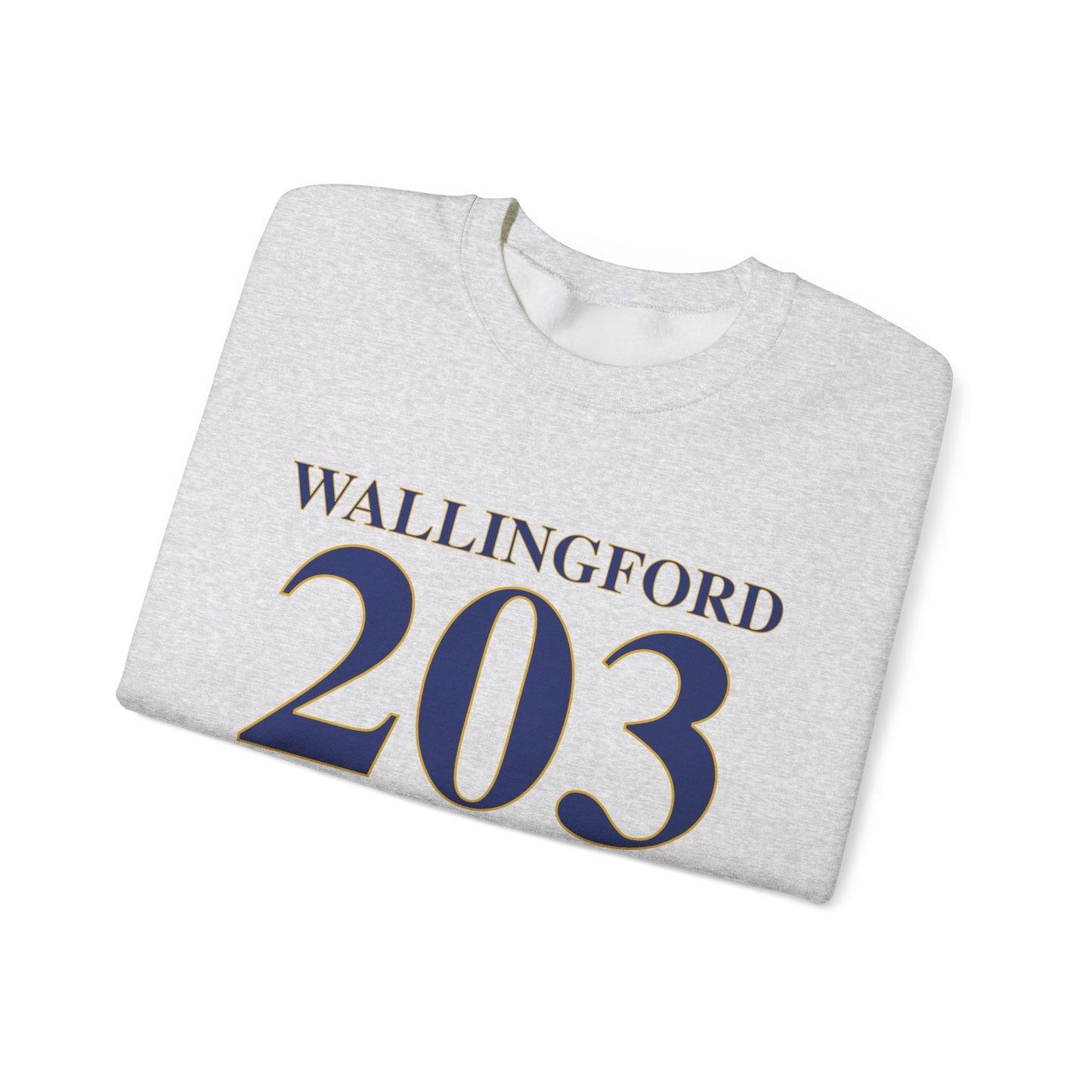 Wallingford 203 Connecticut Unisex Heavy Blend™ Crewneck Sweatshirt