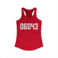 06043 Bolton CT Zip Code Women's Ideal Racerback Tank Top