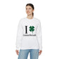 I Clover Centerbrook Unisex Heavy Blend™ Crewneck Sweatshirt (black)