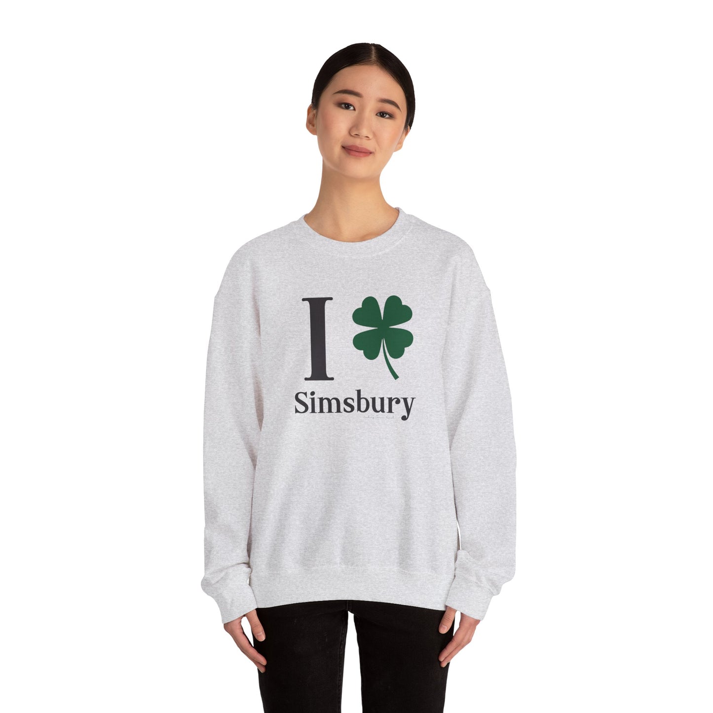 I Clover Simsbury Unisex Heavy Blend™ Crewneck Sweatshirt