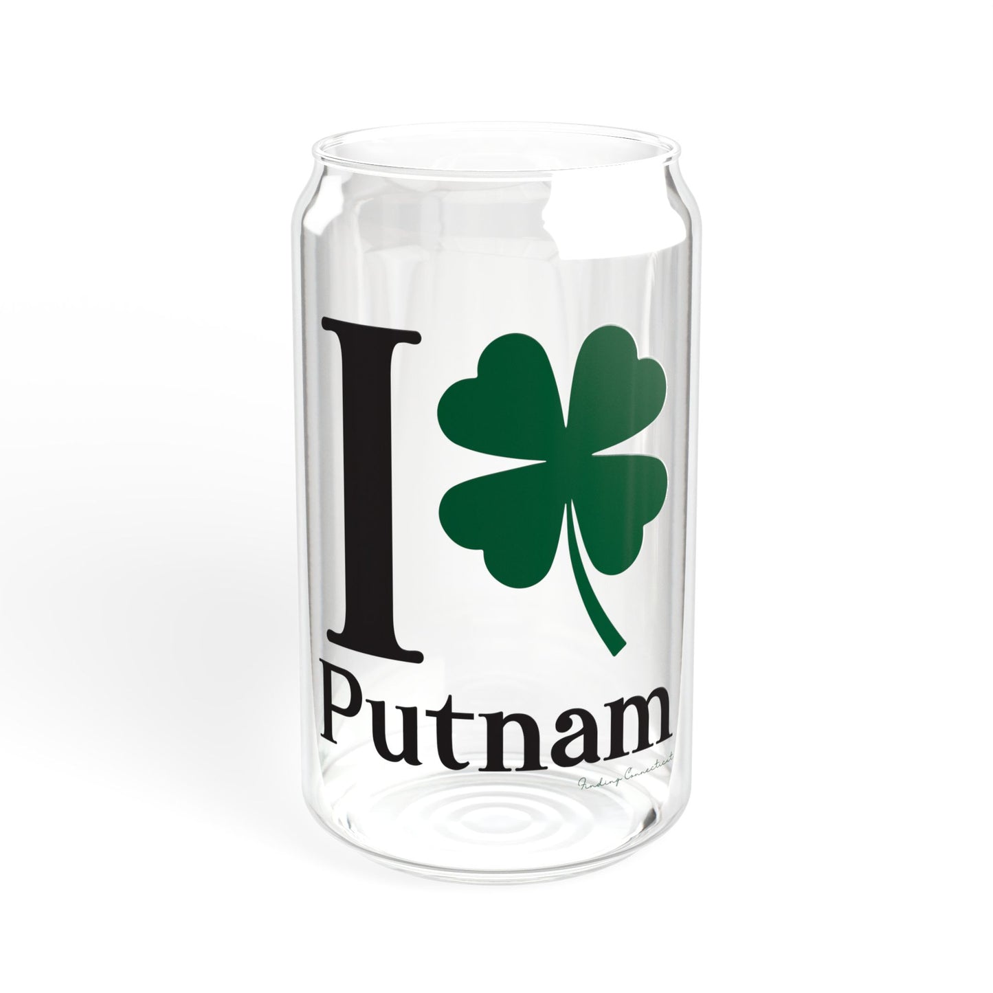 I Clover Putnam Sipper Glass, 16oz