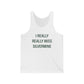 I Really Really Miss Silvermine Unisex Jersey Tank Top