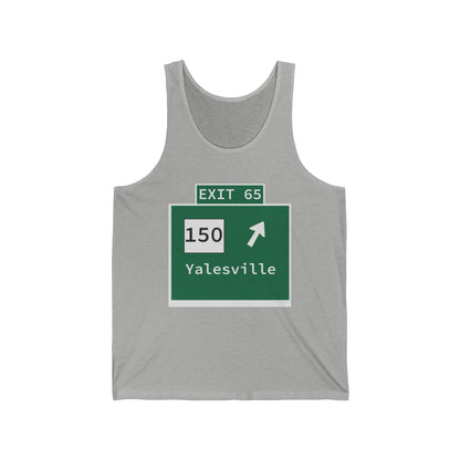 Vintage WCP Exit 65 Sign Unisex Jersey Tank Top