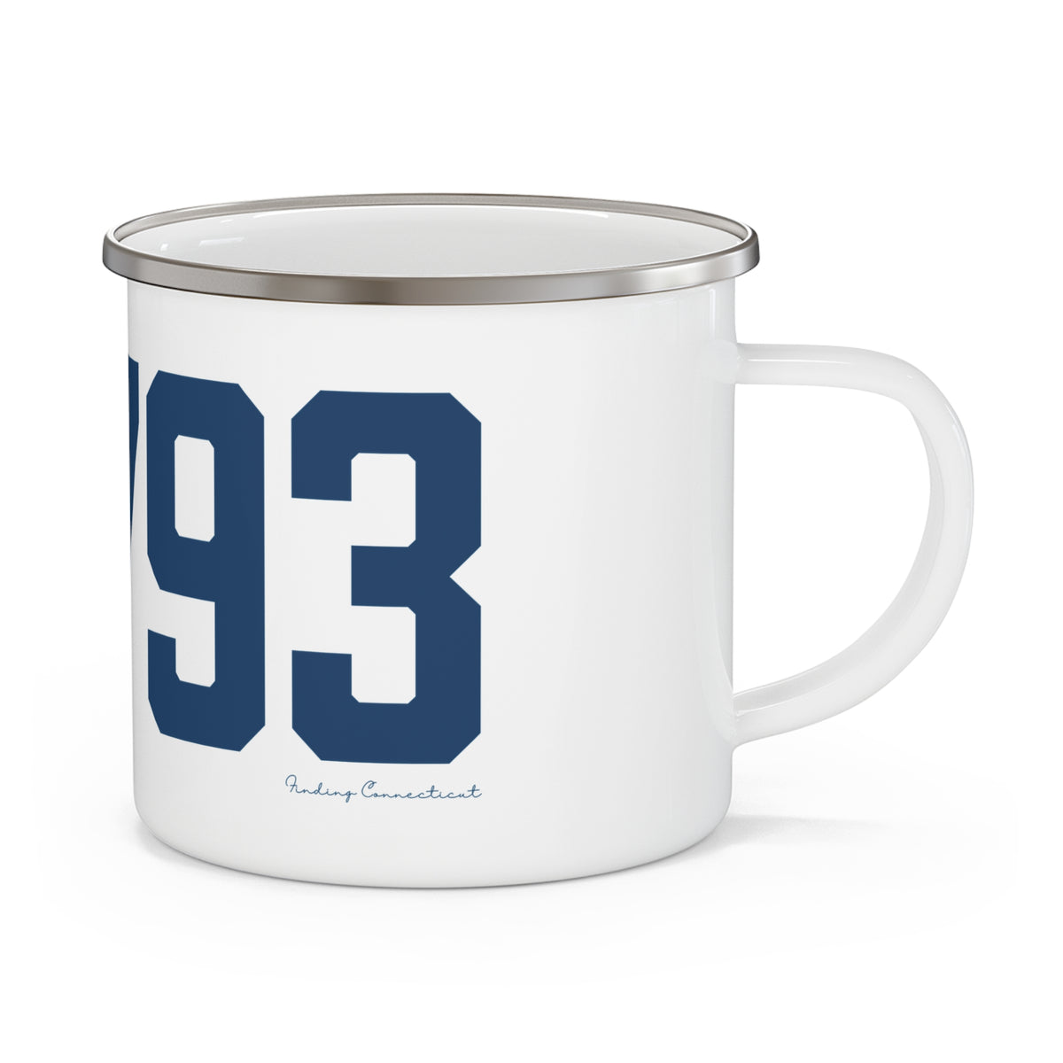 06793 Washington Connecticut Zip Code Enamel Camping Mug