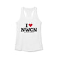 I Heart NWCN Women's Ideal Racerback Tank Top
