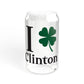 I Clover Clinton Sipper Glass, 16oz