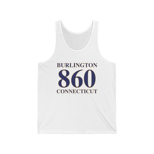 Burlington 860 Connecticut Unisex Jersey Tank Top