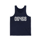 06468 Monroe Connecticut Zip Code Unisex Jersey Tank Top