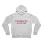 I’d rather be in Cos Cob Unisex Sponge Fleece Pullover Hoodie