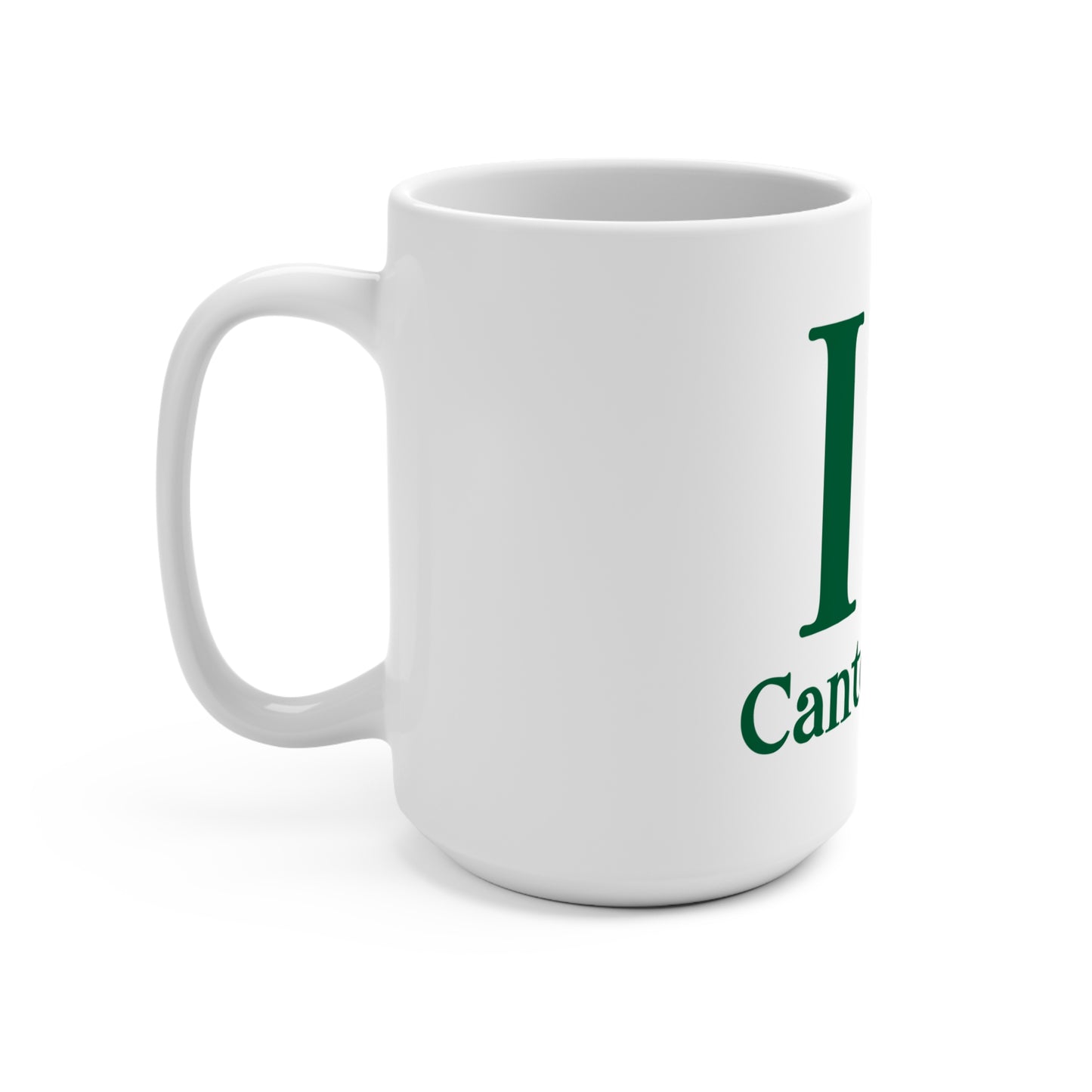 I Clover Canterbury  Mug 15oz