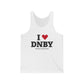 I Heart DNBY Unisex Jersey Tank Top