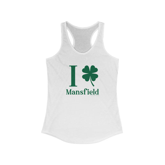 I Clover Mansfield Women's Ideal Racerback Tank Top