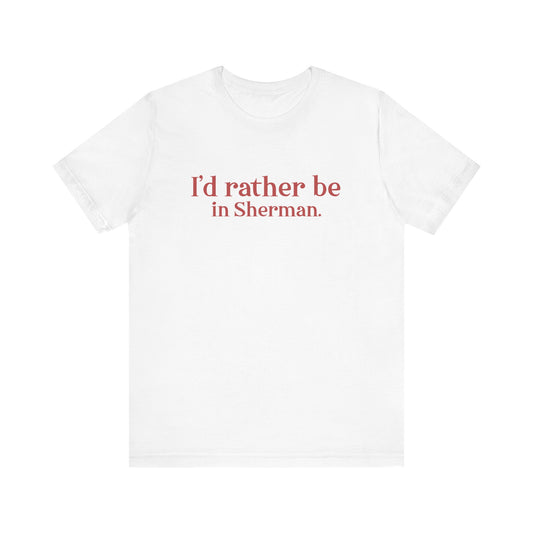 Sherman connecticut t shirt