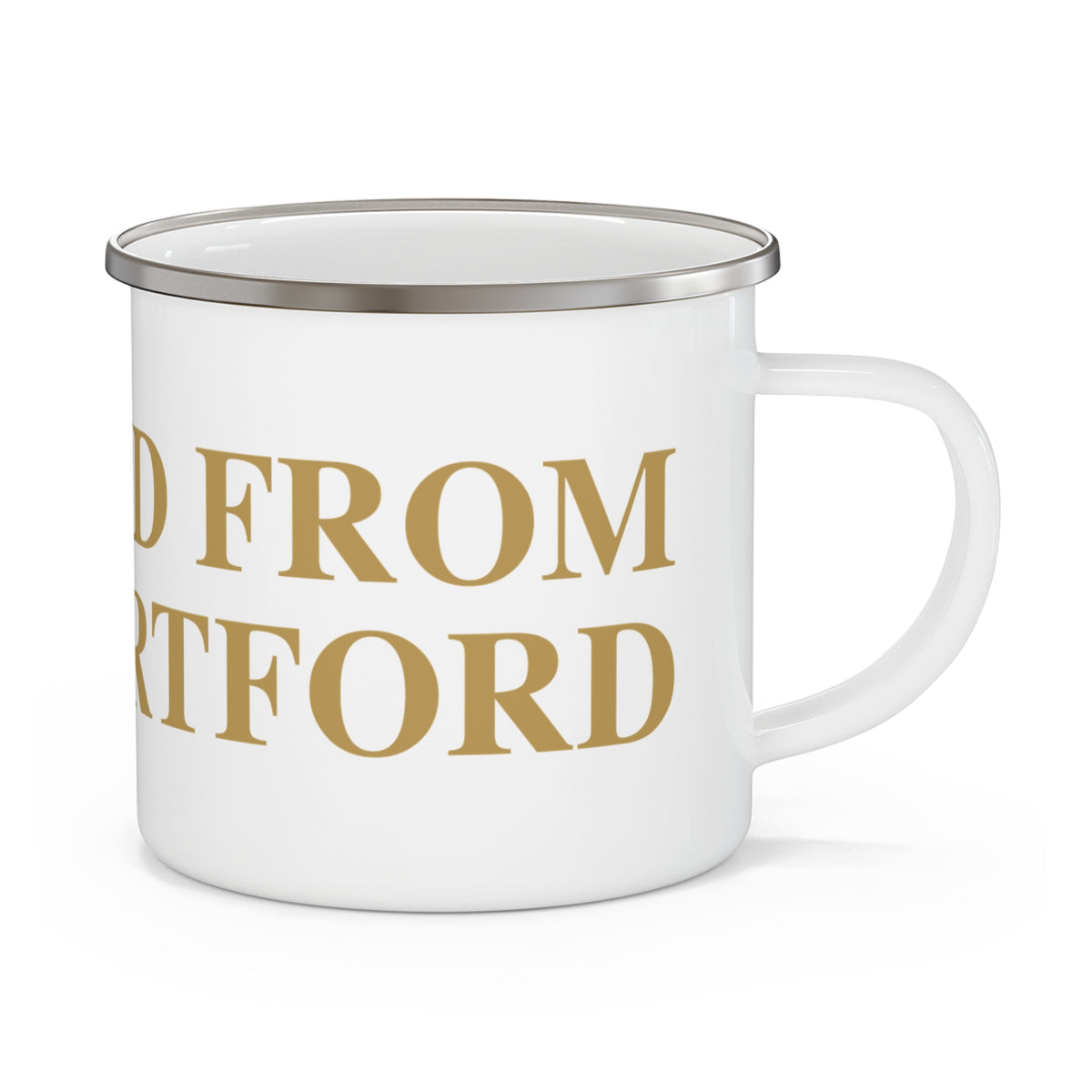 Just a kid from East Hartford Camping Mug